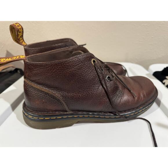 Dr. Martens Sussex Bear Track Chukka Brown Leather Boots Shoes 8M Men main image 5